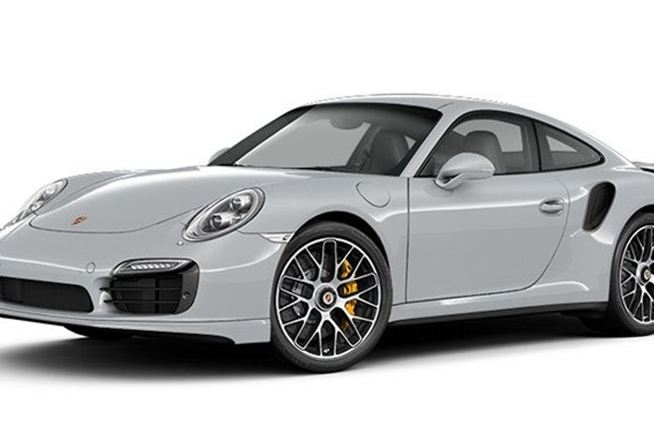 Porsche 911 Turbo S Rhodium Silver Metallic in UAE