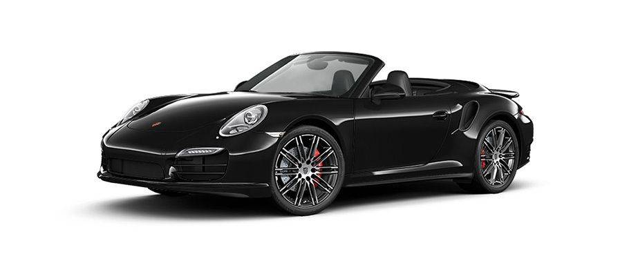 Porsche 911 Turbo Cabriolet Black Porsche 911 Turbo Cabriolet Black