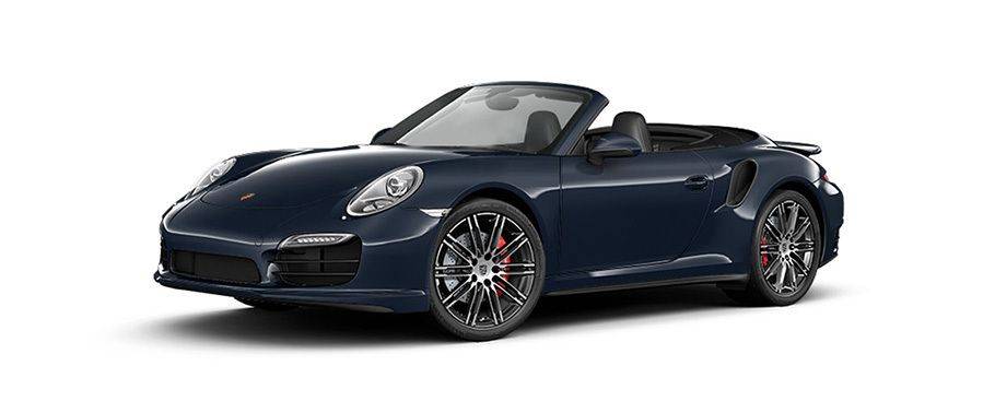 Porsche 911 Turbo Cabriolet Dark Blue Metallic Porsche 911 Turbo Cabriolet Dark Blue Metallic