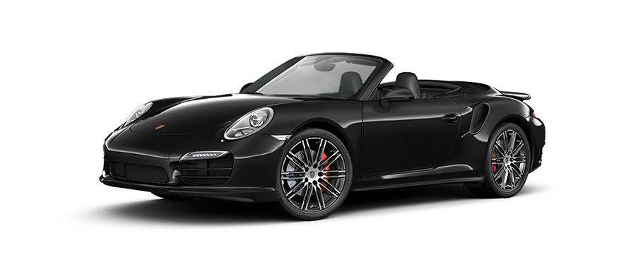Porsche 911 Turbo Cabriolet Jet Black Metallic Porsche 911 Turbo Cabriolet Jet Black Metallic