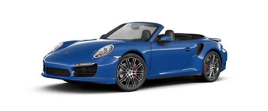 Porsche 911 Turbo Cabriolet Sapphire Blue Metallic Porsche 911 Turbo Cabriolet Sapphire Blue Metallic