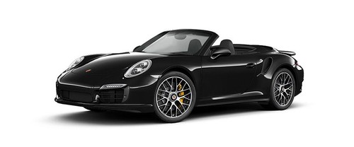 Porsche 911 Turbo S Cabriolet Black