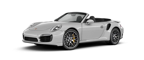 Porsche 911 Turbo S Cabriolet Gt Silver Metallic