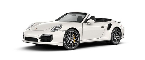 Porsche 911 Turbo S Cabriolet White