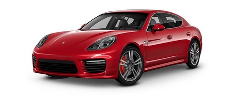 Porsche Panamera Turbo Carmine Red