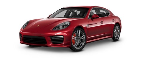 Porsche Panamera Turbo Ruby Red Metallic