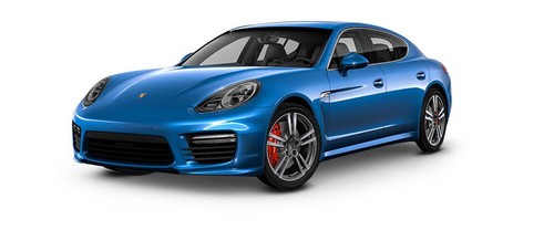 Porsche Panamera Turbo Sapphire Blue Metallic