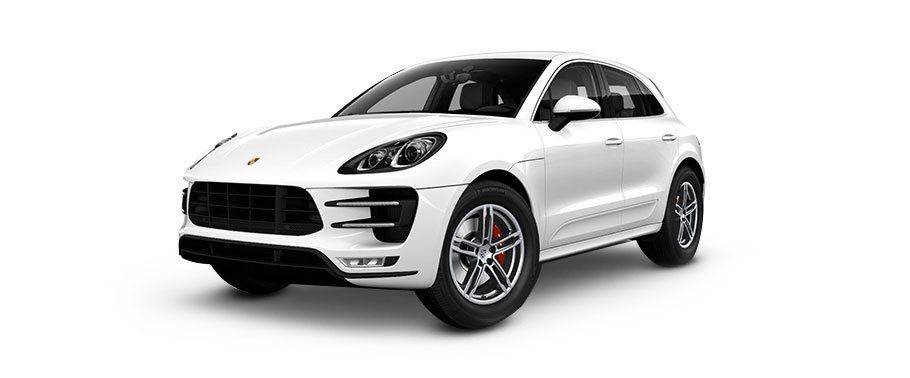 Porsche Macan Turbo-2015 White Porsche Macan Turbo-2015 White