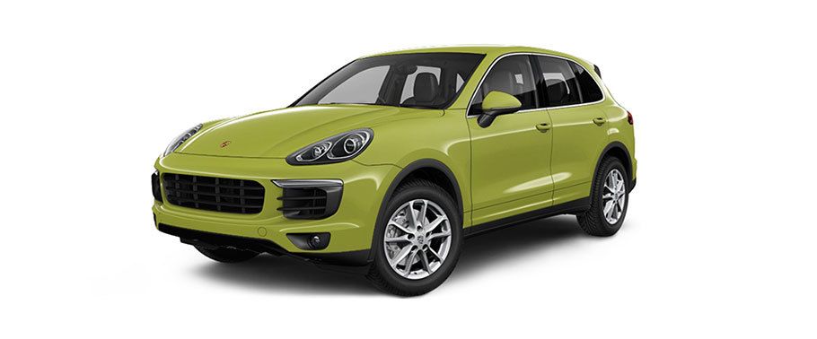 Porsche Cayenne S Peridot Metallic