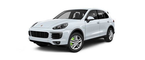 Porsche Cayenne S E-Hybrid Rhodium Silver Metallic