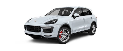 Porsche Cayenne Turbo Rhodium Silver Metallic