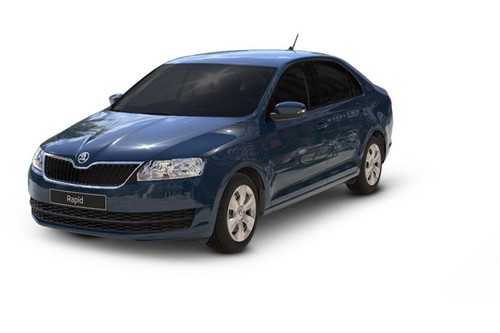 Skoda Rapid Pacific Blue
