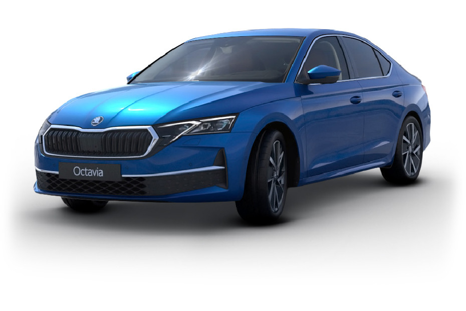 Skoda Octavia Race Blue in UAE