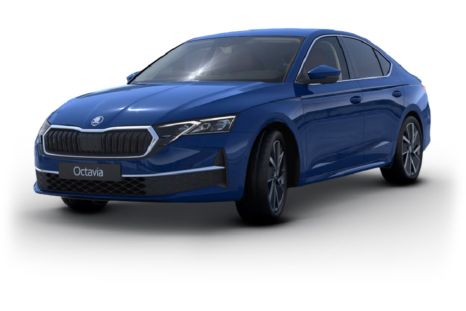 Skoda Octavia Energy Blue in UAE