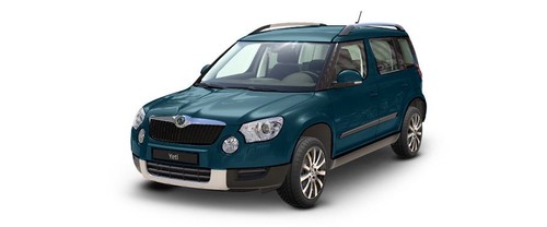 Skoda Yeti Lava Blue Metallic