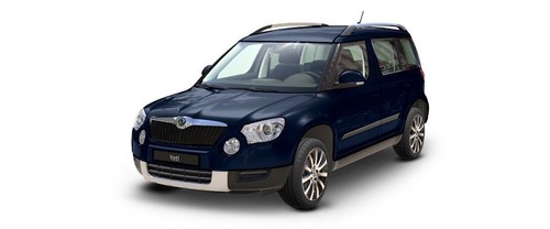 Skoda Yeti Pacific Blue