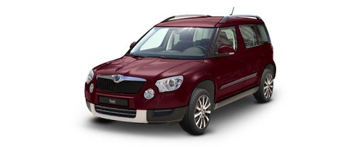 Skoda Yeti Rosso Brunello Metallic