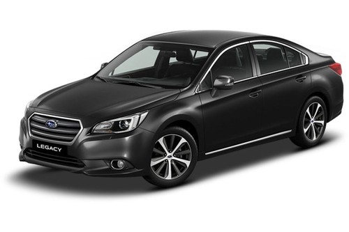 Subaru Legacy Crystal Black Silica