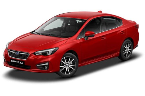 Subaru Impreza (2012-2021) Pure Red