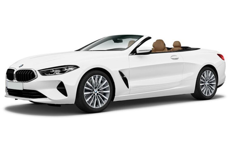 BMW 8 Series Convertible Alpine Whte in UAE