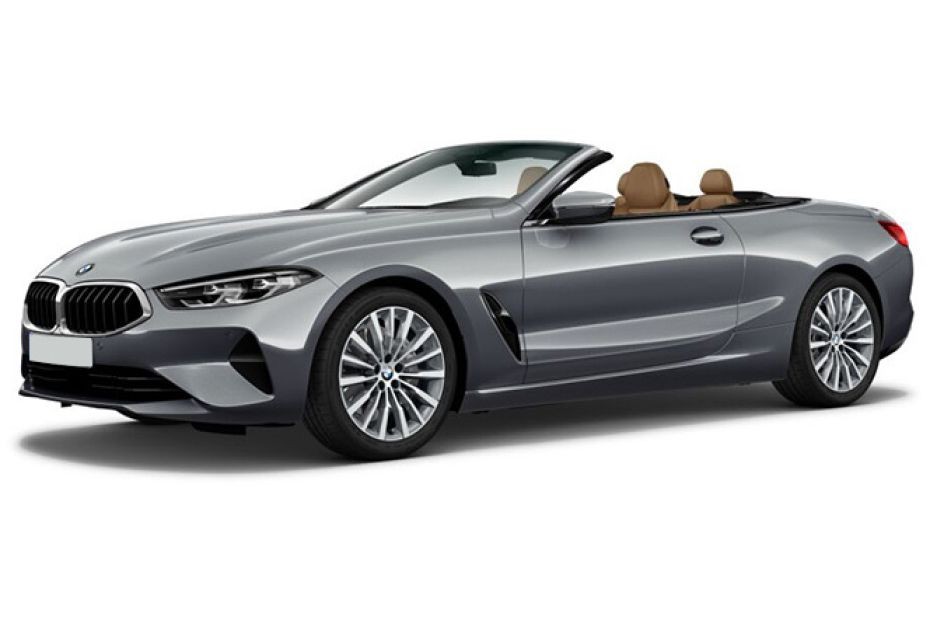 BMW 8 Series Convertible Blue Stone in UAE