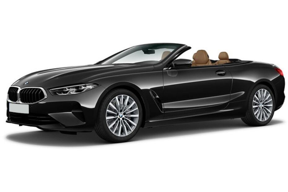 BMW 8 Series Convertible Black Sapphire in UAE