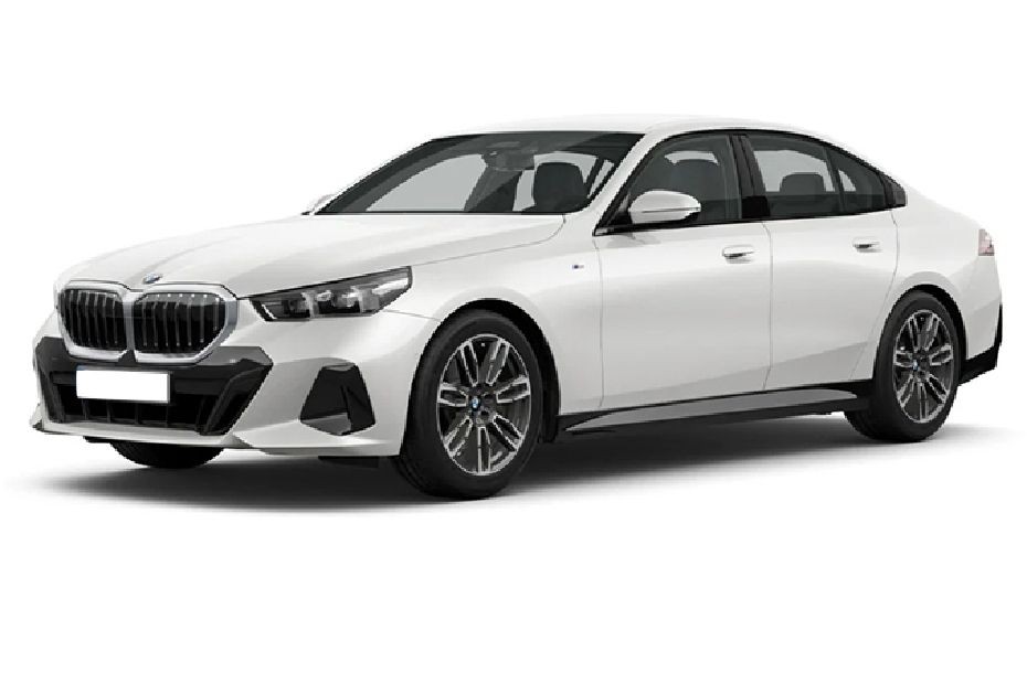 BMW 5 Series Mineral White Metallic in UAE