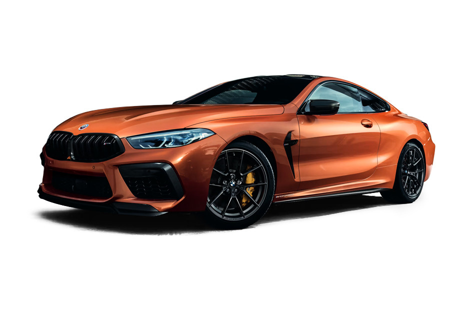 BMW M8 Orange in UAE
