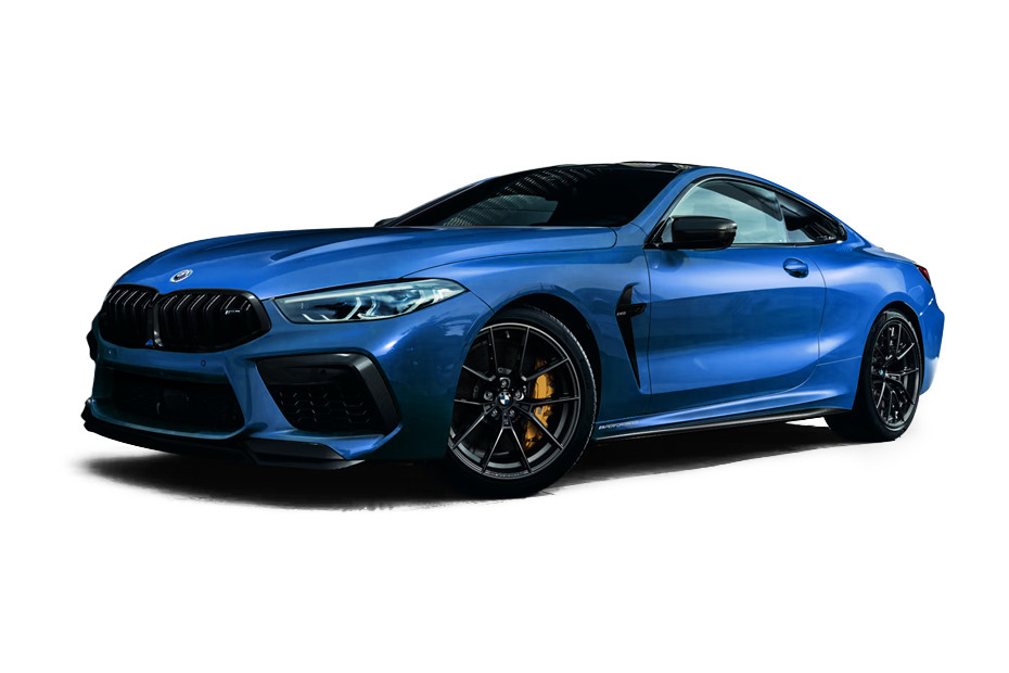 BMW M8 Blue in UAE