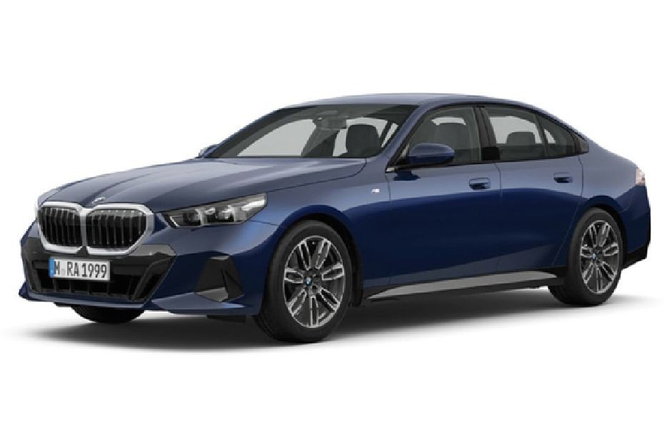 BMW i5 Night Blue Metallic in UAE