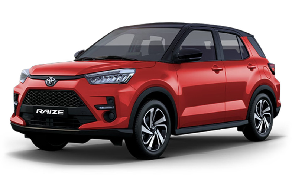 Toyota Raize Red & Black in UAE