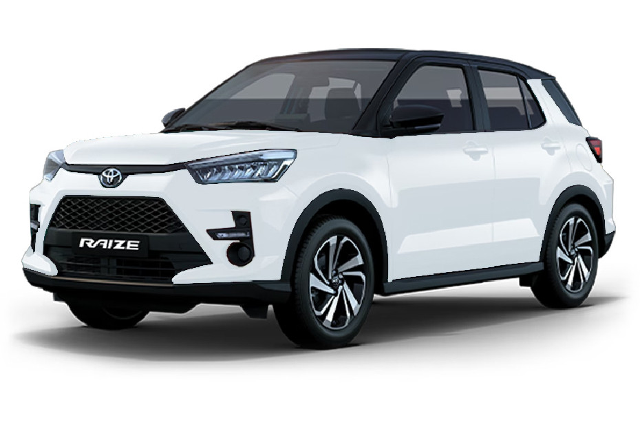 Toyota Raize White & Black in UAE