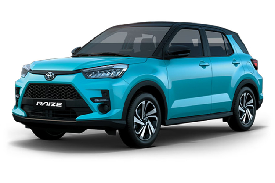 Toyota Raize Turquoise & Black Toyota Raize Turquoise & Black