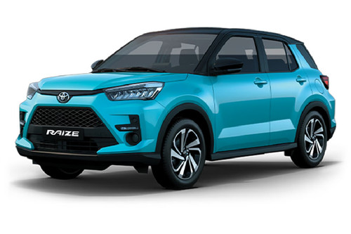 Toyota Raize Turquoise & Black