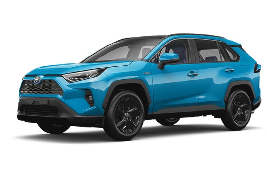 Toyota RAV 4 HEV 2024-2025 Blue in UAE