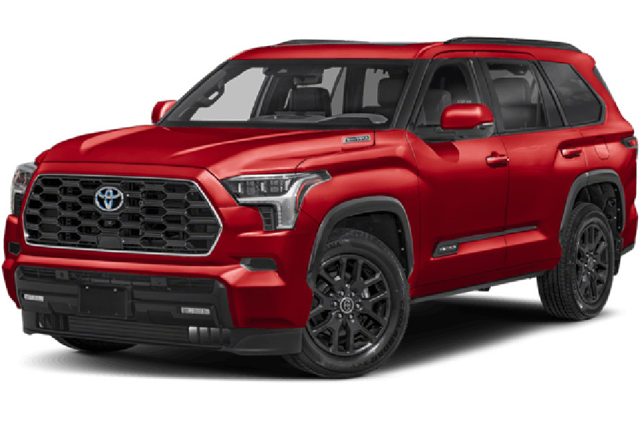 Toyota Sequoia Red in UAE