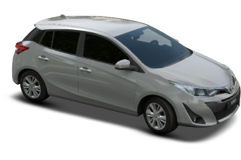 Toyota Yaris Hatchback Silver Metallic in UAE