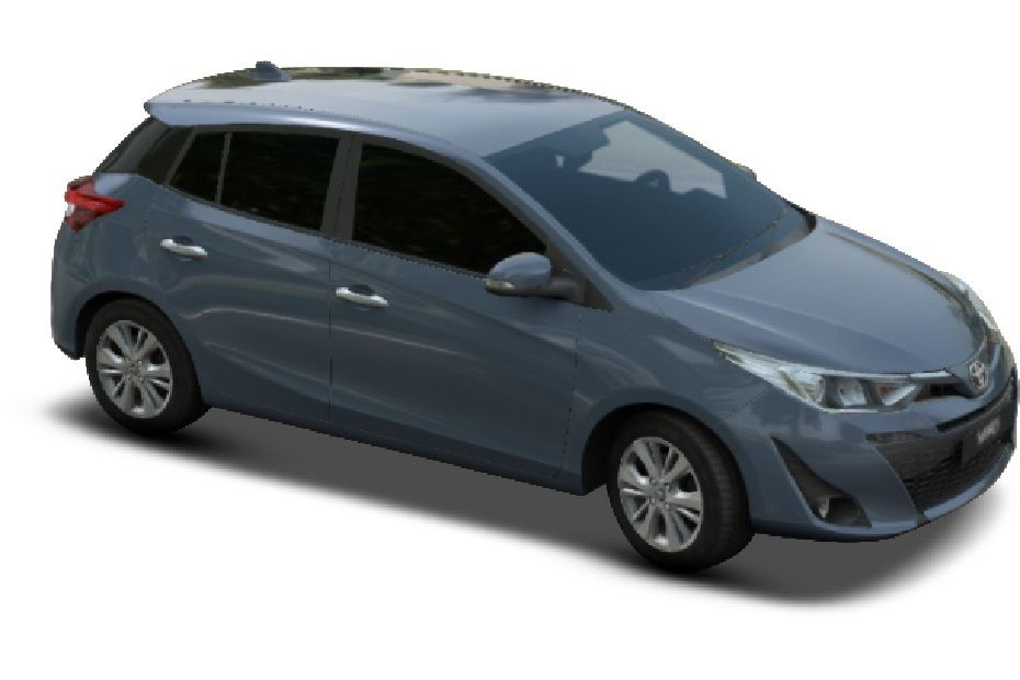 Toyota Yaris Hatchback Grayish Blue Metallic in UAE