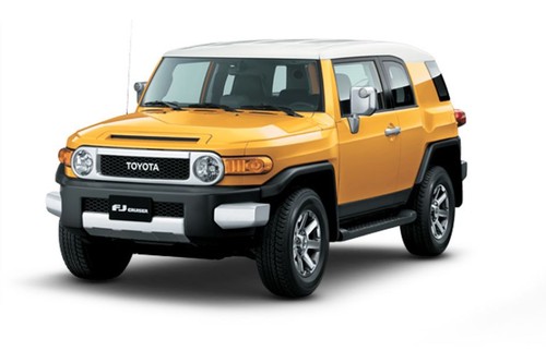 Toyota FJ Cruiser Yellow