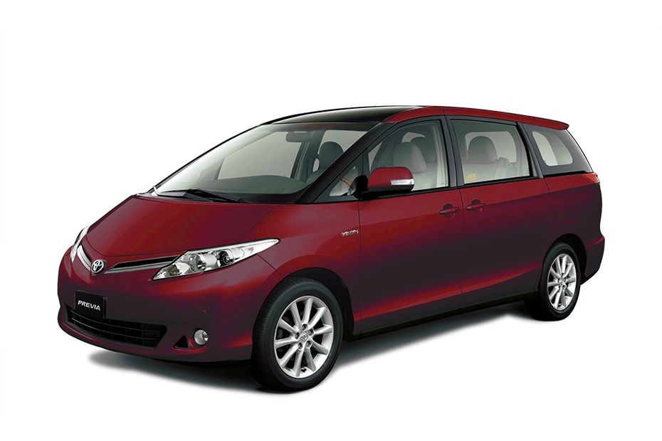 Toyota Previa Deep Red Mica Metallic in UAE