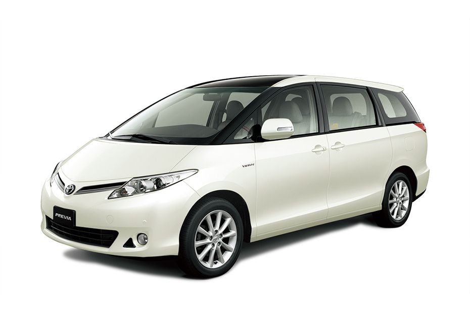 Toyota Previa Pearl White in UAE