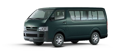 Toyota Hiace 3 Door PV Dark Green Mica Metallic