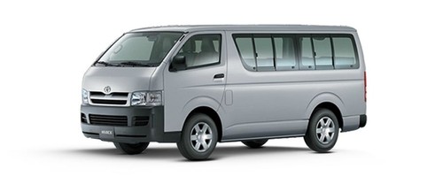 Toyota Hiace 3 Door PV Silver Metallic
