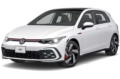 Volkswagen Golf GTI (2022-2024) White