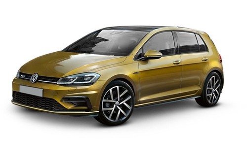 Volkswagen Golf Yellow