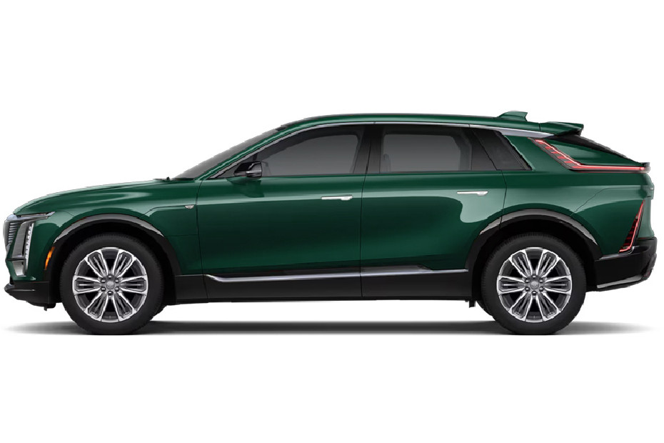 Cadillac LYRIQ Emerald Lake Metallic in UAE