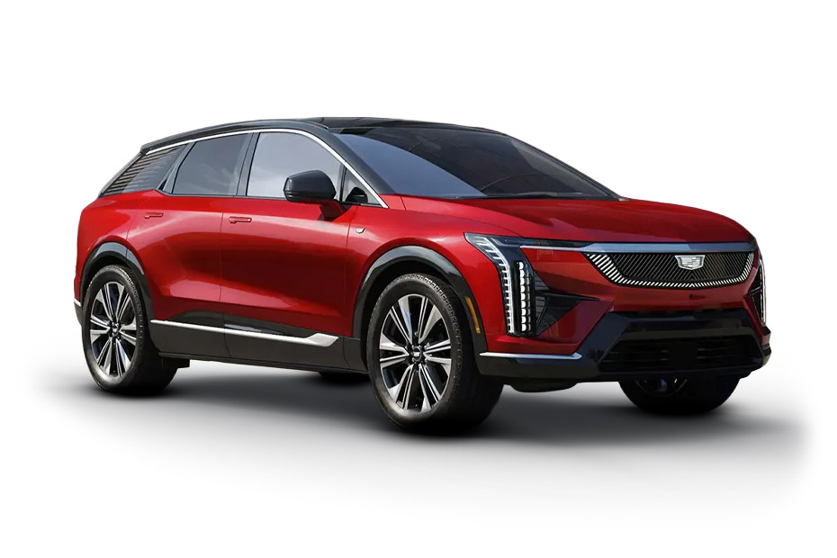 Cadillac Optiq Radiant Red black