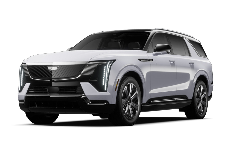 Cadillac Escalade IQL Vibrant White Tricoat With Black Roof