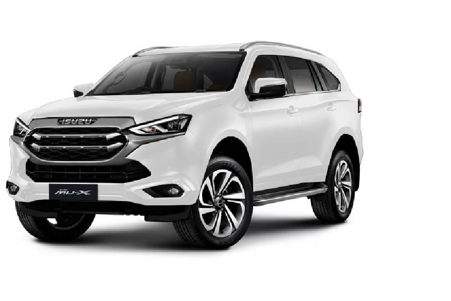 Isuzu Mu x White Isuzu Mu x White