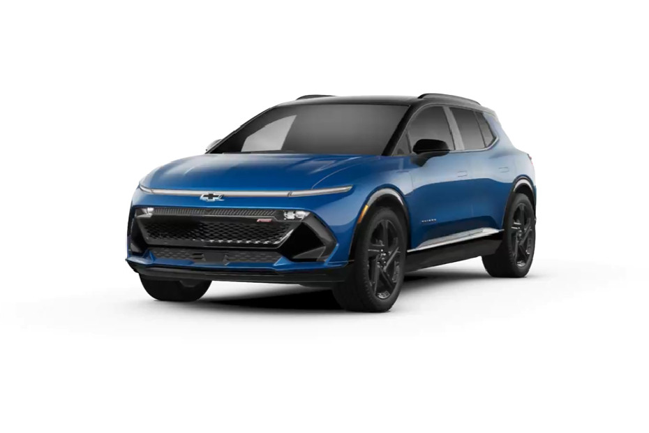 Chevrolet Equinox Ev Riptide Blue with Black Roof in UAE